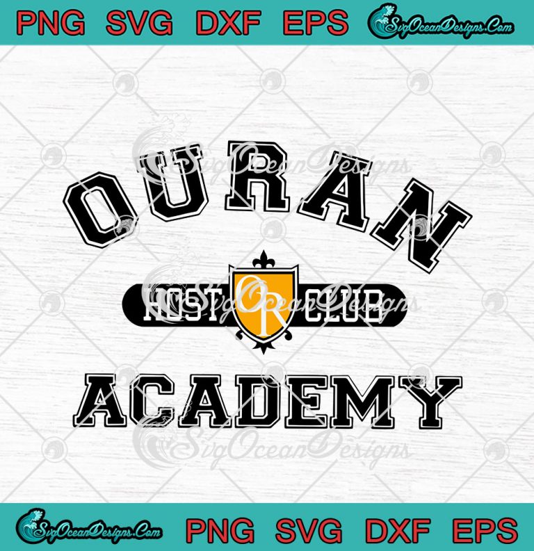 Ouran Host Club Academy svg cricut