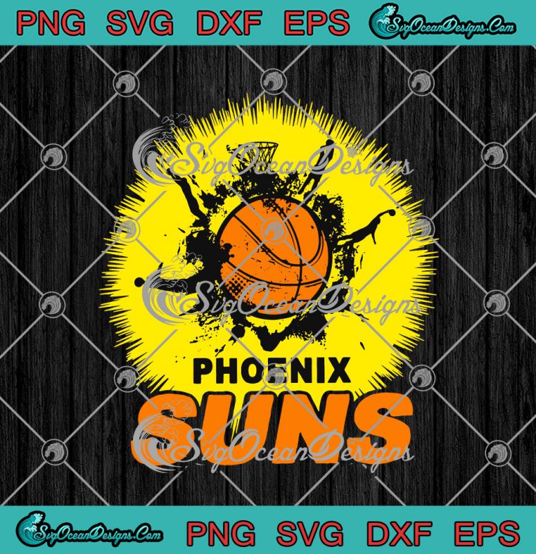 Phoenix Suns NBA Phoenix Suns American Basketball Team SVG PNG EPS DXF