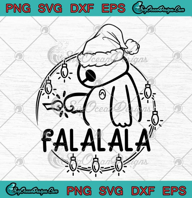 Big Hero Falalala Christmas Funny SVG PNG EPS DXF Cricut Cameo File ...