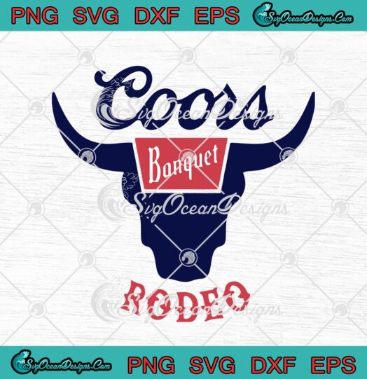 Coors Banquet Rodeo Beer Logo Coors Light Coors Beer svg cricut