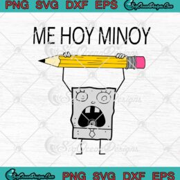 SpongeBob SquarePants DoodleBob Me Hoy Minoy SVG PNG EPS DXF - Nickelodeon Cricut Cameo File