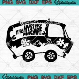 The Mystery Machine Scooby-Doo SVG PNG EPS DXF - Scooby-Doo TV Series Cricut Cameo File