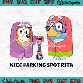 Bluey And Bingo Heeler SVG Dress Up As Grannies SVG PNG EPS DXF ...