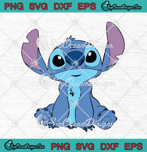 Disney Cute Stitch Lilo And Stitch Cartoon Movie SVG PNG EPS DXF Cricut ...