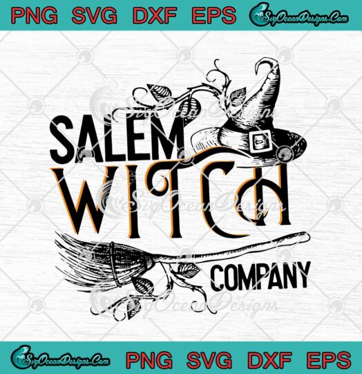 Salem Witch Company Funny Halloween svg cricut