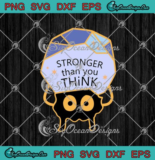 Stronger Than You Think Funny svg cricut