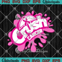 Crush Cancer Breast Cancer Awareness svg cricut