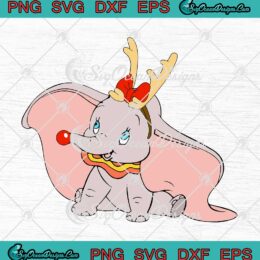 Disney Dumbo Rudolph Christmas SVG Cricut