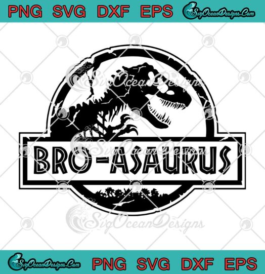 Jurassic Park Bro-Asaurus SVG PNG