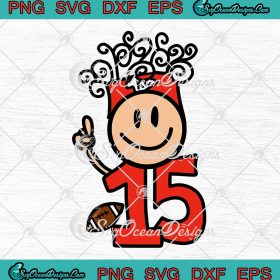 Patrick Mahomes Baby Yoda SVG, Star Wars Kansas City Chiefs 2023 SVG