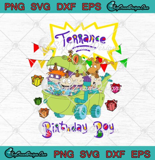 Rugrats Birthday Terrance Birthday Boy svg cricut
