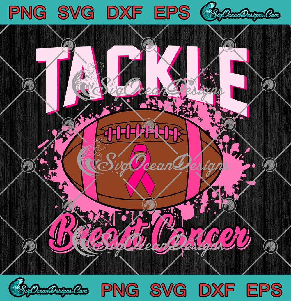 Baseball tackle breast cancer svg, Tackle breast cancer, Awareness ribbon  svg, Play for a cure, Breast cancer svg, Tackle cancer svg - So Fontsy