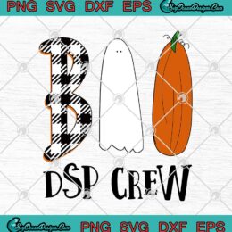 Boo Nurse Crew SVG DSP Crew SVG Ghost Halloween Costume SVG Cricut