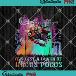 Halloween It's Just A Bunch Of Hocus Pocus Art PNG Digital Download