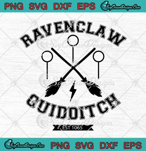 Harry Potter Ravenclaw Quidditch Hogwarts SVG Cricut