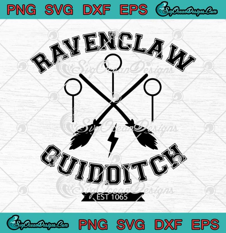 Harry Potter Ravenclaw Quidditch Hogwarts SVG PNG EPS DXF Cricut Cameo ...