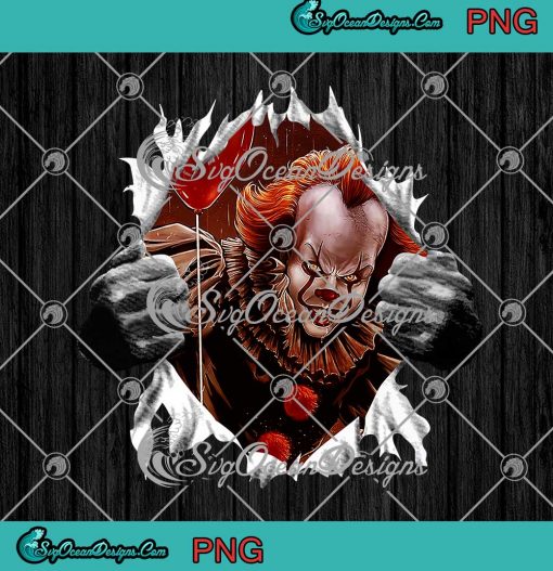 It Pennywise The Clown Art PNG Scary Movie Character Halloween PNG