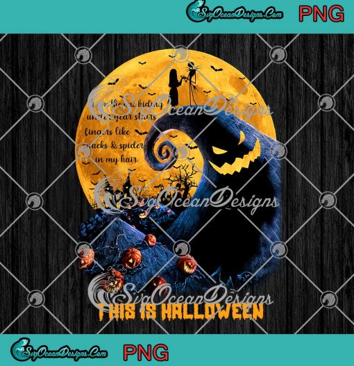 Jack And Sally This Is Halloween PNG Nightmare Before Christmas Art PNG
