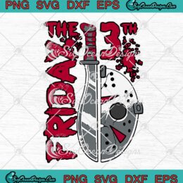 Jason Voorhees Friday The 13th Knife And Mask SVG Horror Movie Halloween SVG Cricut