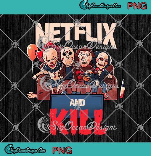 Netflix And Kill PNG Horror Movie Characters Chibi Halloween PNG