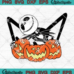 Nightmare Before Christmas Jack Skellington Pumpkins Halloween SVG Cricut