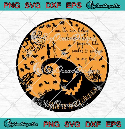 Nightmare Before Christmas This Is Halloween SVG Cricut