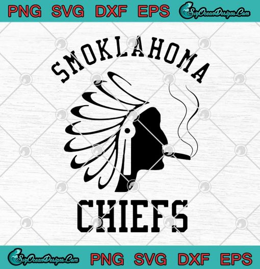 Smoklahoma Chiefs SVG Kansas City Chiefs SVG Cricut