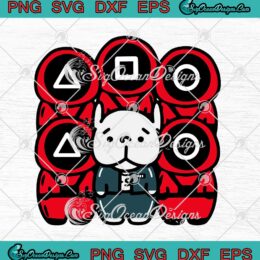 Squid Game Korean Drama SVG Staff Squid Game SVG Cricut