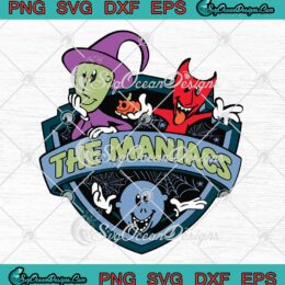 The Maniacs SVG Nightmare Before Christmas Halloween SVG PNG EPS DXF Cricut Cameo File