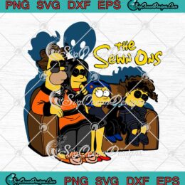 The Simpsons The Sewn Ons SVG PNG EPS DXF Cricut Cameo File