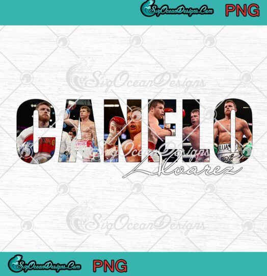 Canelo Alvarez Boxing Jalisco Mexico Boxer Graphic Art PNG Digital Download