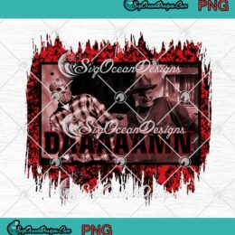 Daaaamn Jason Voorhees And Freddy Krueger PNG Horror Movie Characters PNG Digital Download