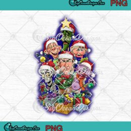 Jeff Dunham Characters Christmas Tree Xmas Holiday 2021 PNG