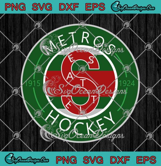 Metros Seattle Hockey 1915 1924 SVG Cricut