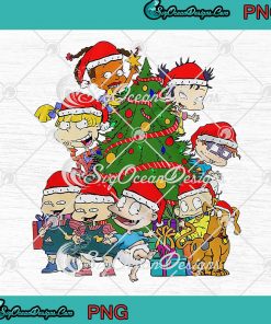 Rugrats Characters Movie Christmas Tree Rugrats Merry Christmas PNG JPG ...