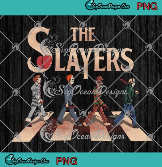 The Slayers Abbey Road PNG Horror Movie Characters Halloween PNG