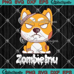 Zombie Inu Zinutoken SVG Cricut