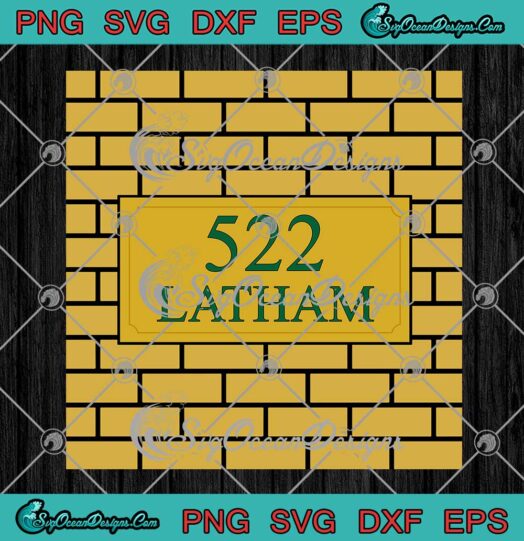 522 Latham Logo SVG Cricut File