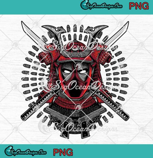 Dead Samurai PNG JPG Digital Download