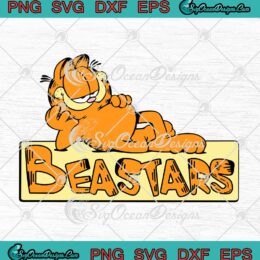 Garfield Beastars SVG Funny Garfield and Friends Cartoon SVG Cricut