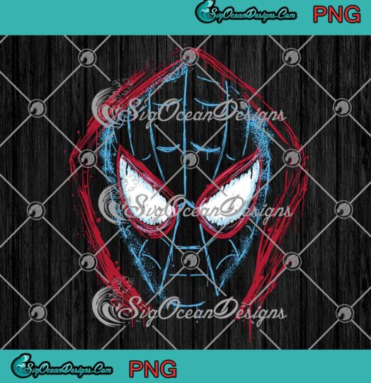 Marvel Spider Man Into The Graffiti Verse PNG Gift For Spider Man Fan PNG JPG