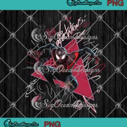 Marvel Spider-Man No Expectations Miles Morales Graphic PNG JPG