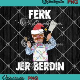 Santa Ferk Jer Berdin The Swedish Chef Merry Christmas PNG JPG