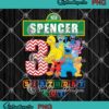 Sesame Street design featuring Elmo with 3th birthday theme, suitable for crafting.