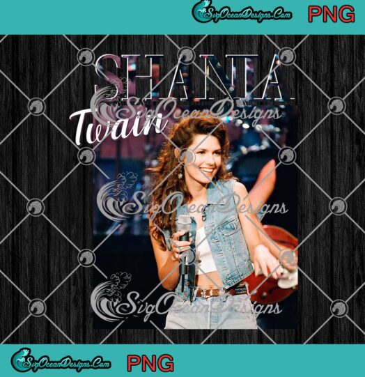 Shania Twain Singer Graphic Art PNG JPG Digital Download