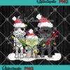 Star Wars Baby Yoda Darth Vader And Stormtrooper Chibi Santa Christmas Lights PNG JPG