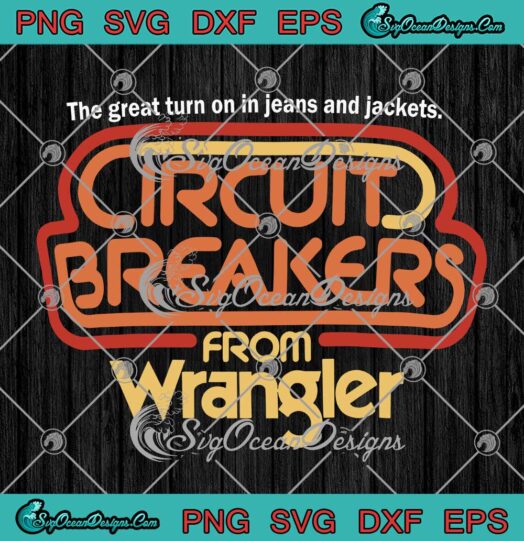 Circuit Breaker Wrangler SVG PNG Cricut
