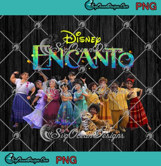 Disney Encanto Madrigal Family Cute Movie Gift Graphic Art PNG JPG