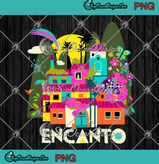 Disney Encanto Madrigal House PNG JPG Digital Download