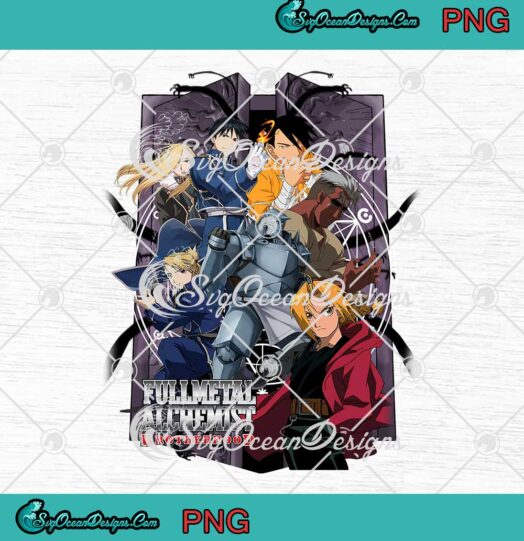 Fullmetal Alchemist Brotherhood Japanese Anime Manga PNG JPG